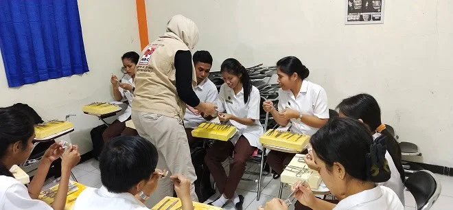 MER-C Training Center Mengadakan Pelatihan di Stikes PHI